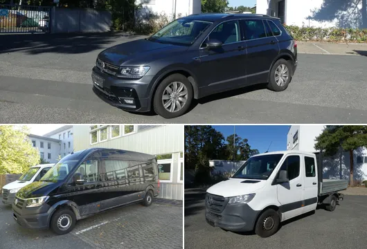 Bild von Auktion Fahrzeugauktion Oktober - Mercedes-Benz Pritschenwagen, VW Tiguan, VW Crafter