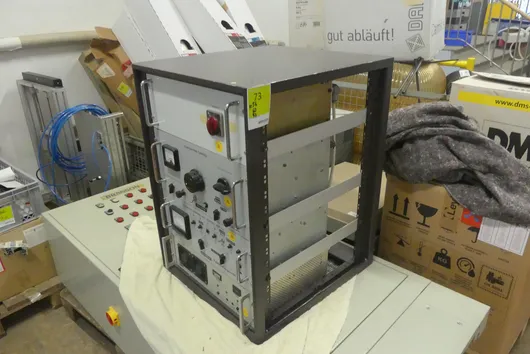 Balzers - Control rack for evaporation system (evaporation control, pump control, power supply)