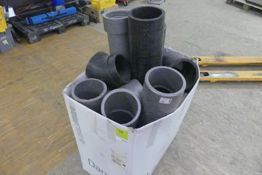 Ventilation duct assortment (ComfoPipe Compact bends, T-pieces, flue pipe 500mm)