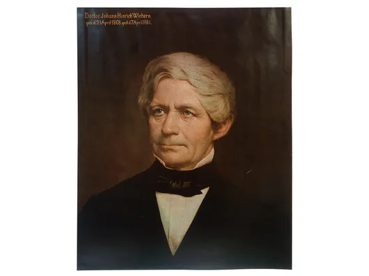 Artiste inconnu - Docteur Johann Hinrich Wichern 1808-1881
