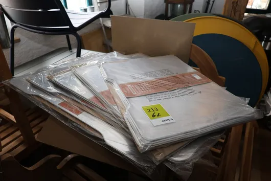 6 x bandejas de aluminio para grasa Treager