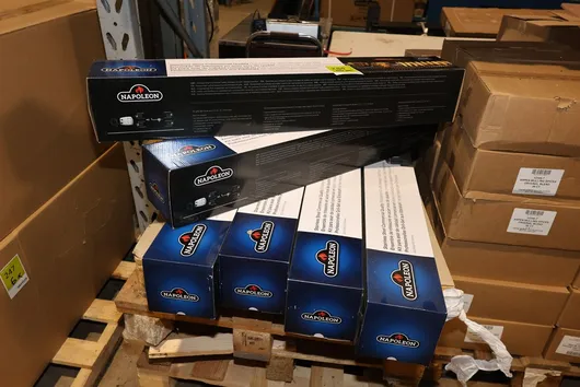 6 x set frigărui rotative din oțel inoxidabil Napoleon