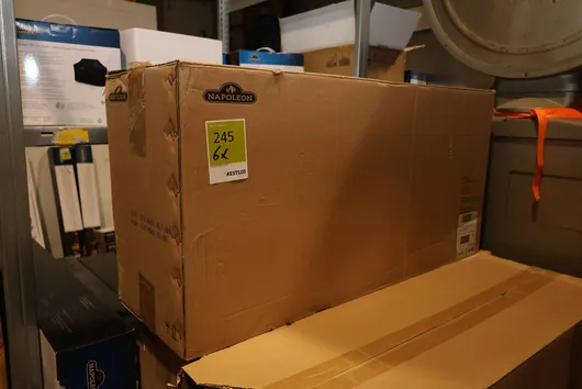 6 x Napoleon dreiespydsett i rustfritt stål