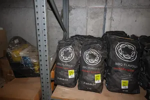 5 x 5 kg BBQ Flavour Holzkohle