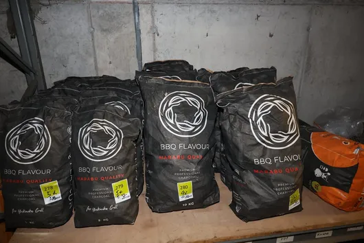 4 x 10 kg BBQ Flavour odun kömürü