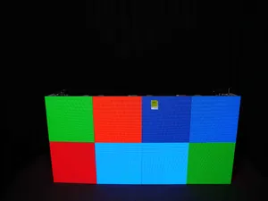 Absen LED A3 DJ-Tisch, 4 Eckmodule, 4 Single-Module