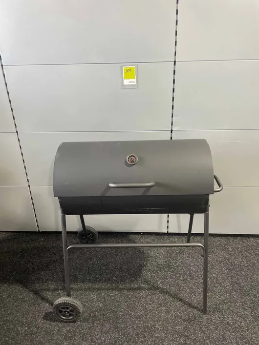 Grillwagen mit Deckel, Rost und Thermometer