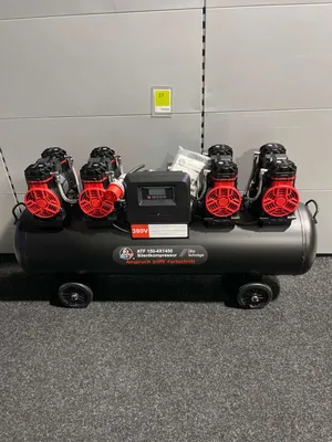 Original ATF Mega Power Silentkompressor 150L 4×1450W 380V ölfrei