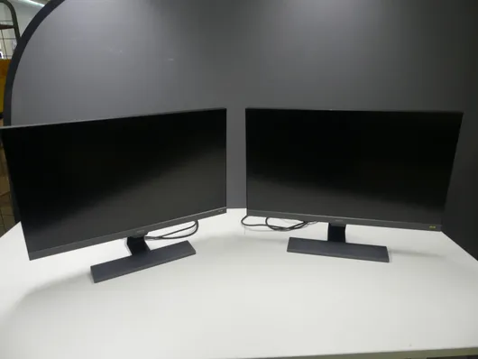 2 BenQ-monitorer
