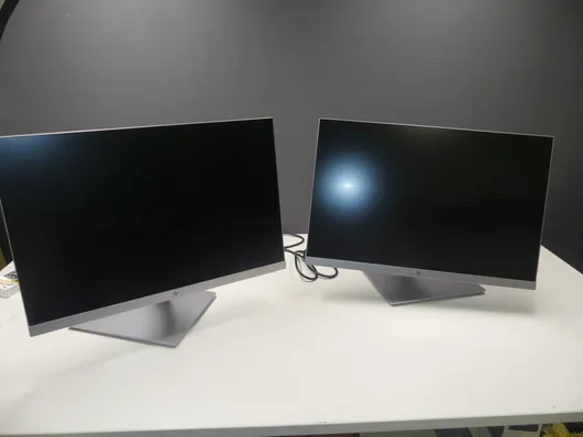 2x moniteur HP