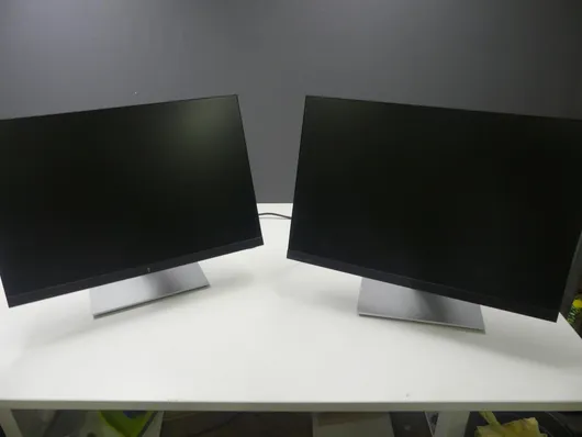 2x hp मॉनिटर