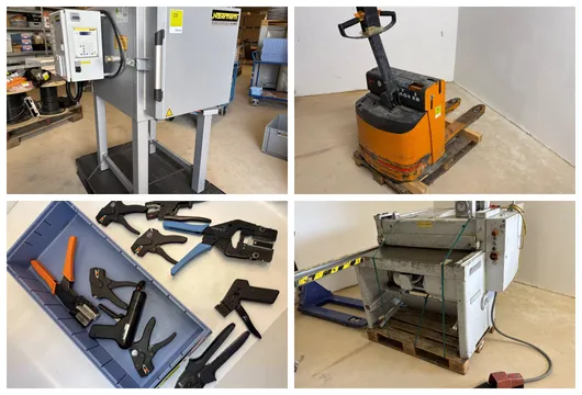 Bild von Auktion Lagerbereinigung Elektro - Kabel - Messtechnik - Elektronik - Mechanik u.a.