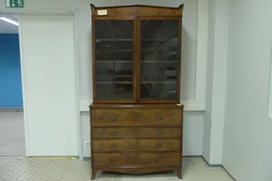 Antiker englischer Schreibschrank, Holz (Mahagoni)