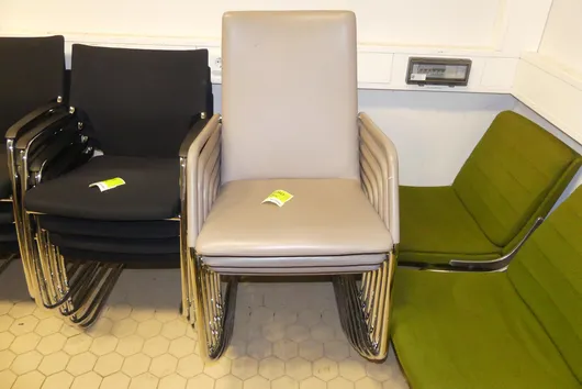 6x Brunner - Silla volada, beige