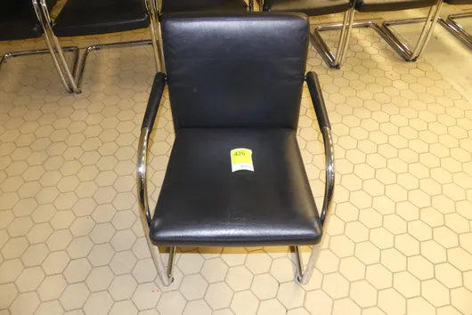 Vitra. - Freischwinger, schwarz