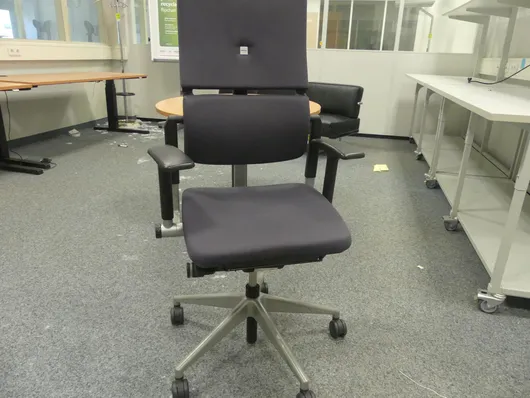 Steelcase - Silla giratoria, negra/antracita