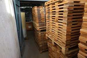 4 x Palette Verpackungsholz Holzgitter